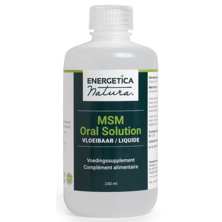 Energetica Natura MSM Oral Solution Vloeibaar