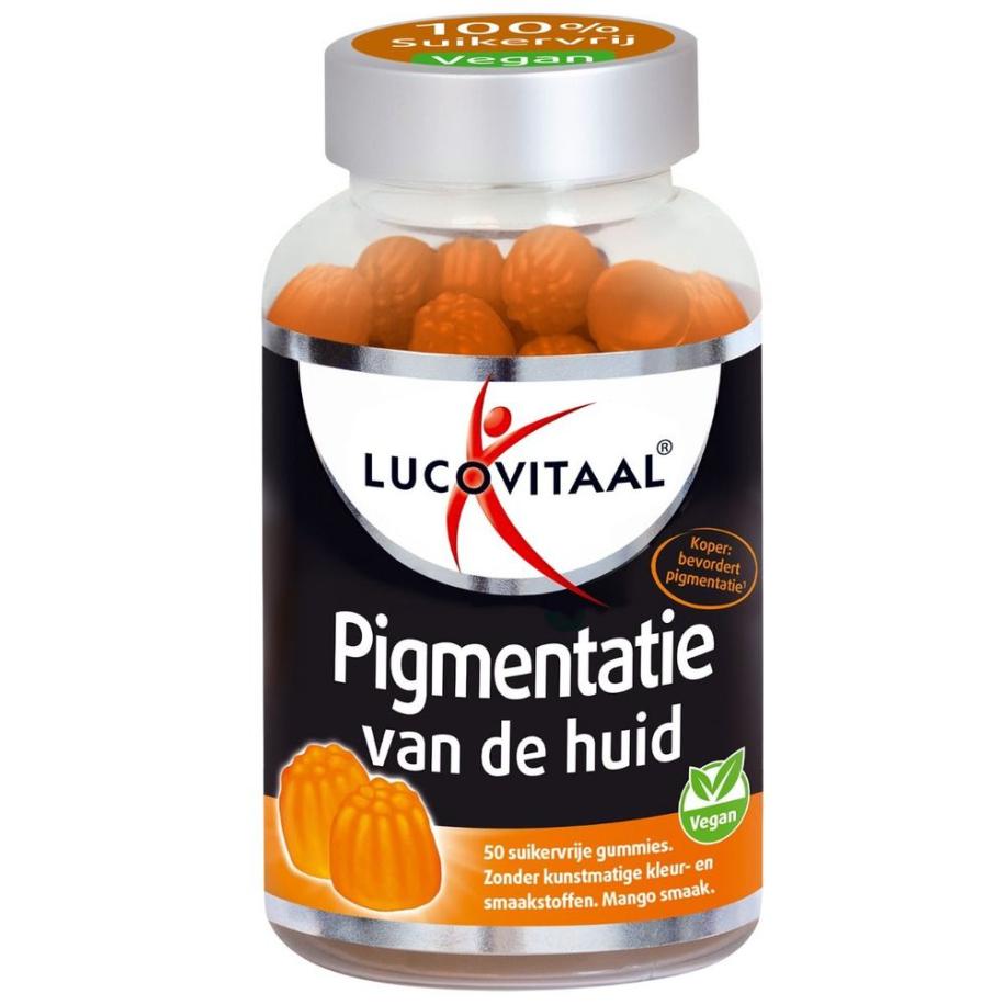 Lucovitaal Pigmentatie van de Huid Gummies