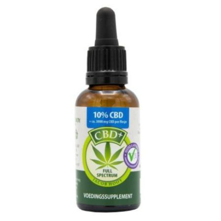 Jacob Hooy CBD+ Olie 10%