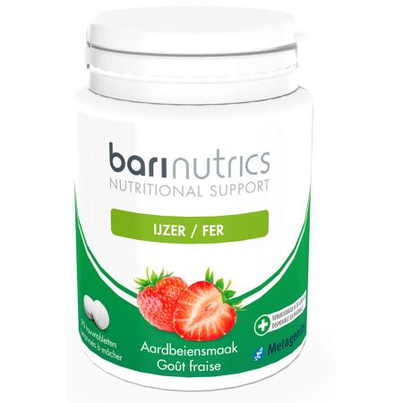 Metagenics BariNutrics IJzer Kauwtabletten