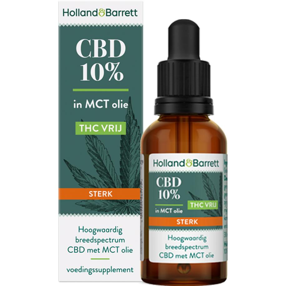 Holland & Barrett CBD Olie Sterk 10% (30ml)