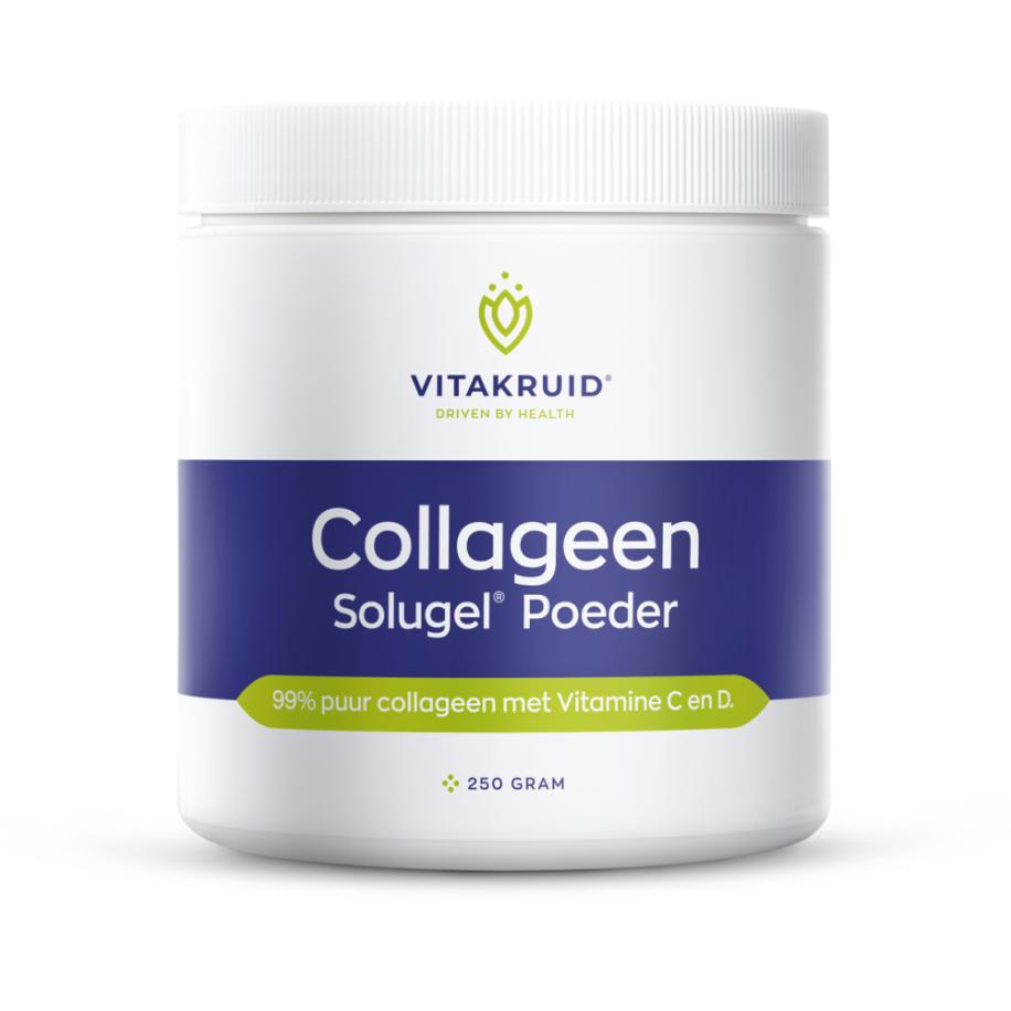 Vitakruid Collageen Solugel® poeder met vitamine C & D