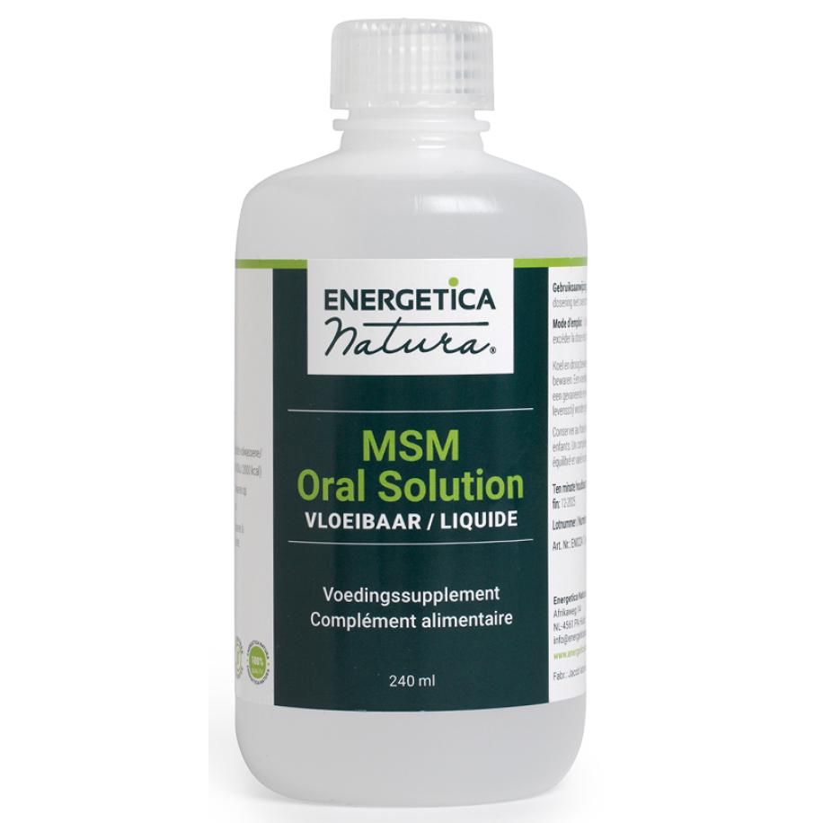 Energetica Natura MSM Oral Solution Vloeibaar
