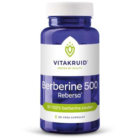 Vitakruid Berberine 500 Rebersa® 97-102% berberine zouten 60