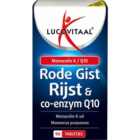 Lucovitaal Rode Gist Rijst & Co-enzym Q10 - 90 tabletten