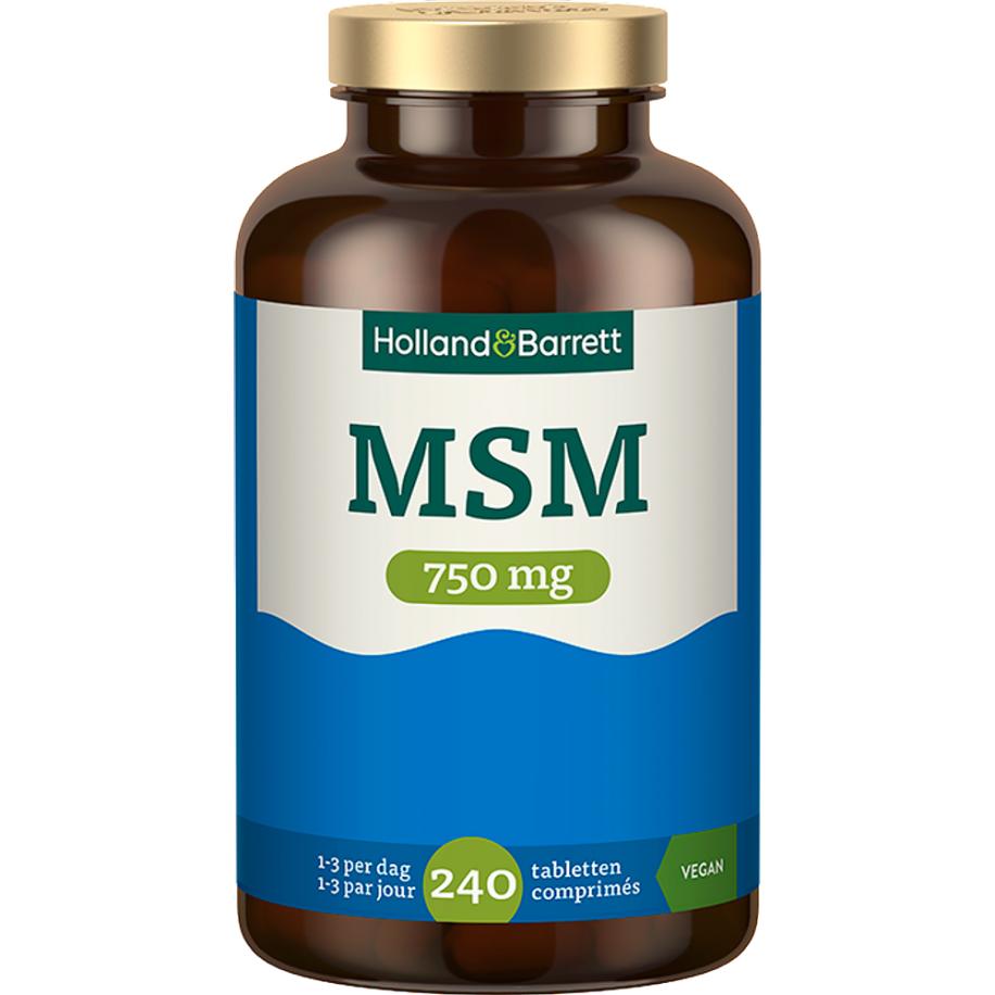 Holland & Barrett MSM 750 mg - 240 tabletten