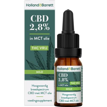 Holland & Barrett CBD Olie Mild 2,8% (10ml)
