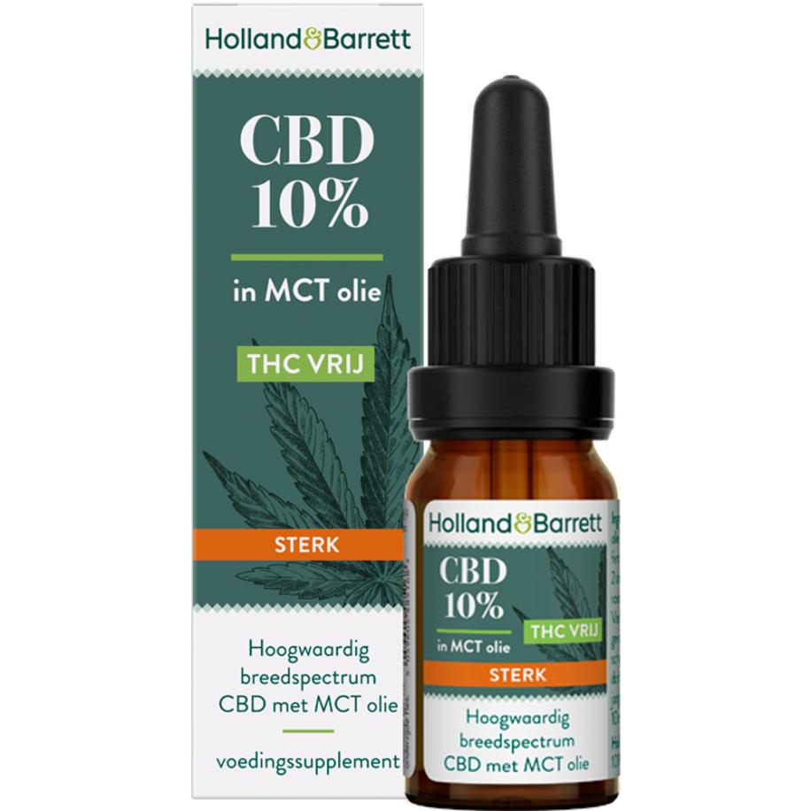 Holland & Barrett CBD Olie Sterk 10% (10ml)