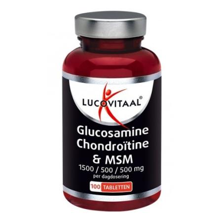 Lucovitaal Glucosamine Chondroïtine en MSM Tabletten