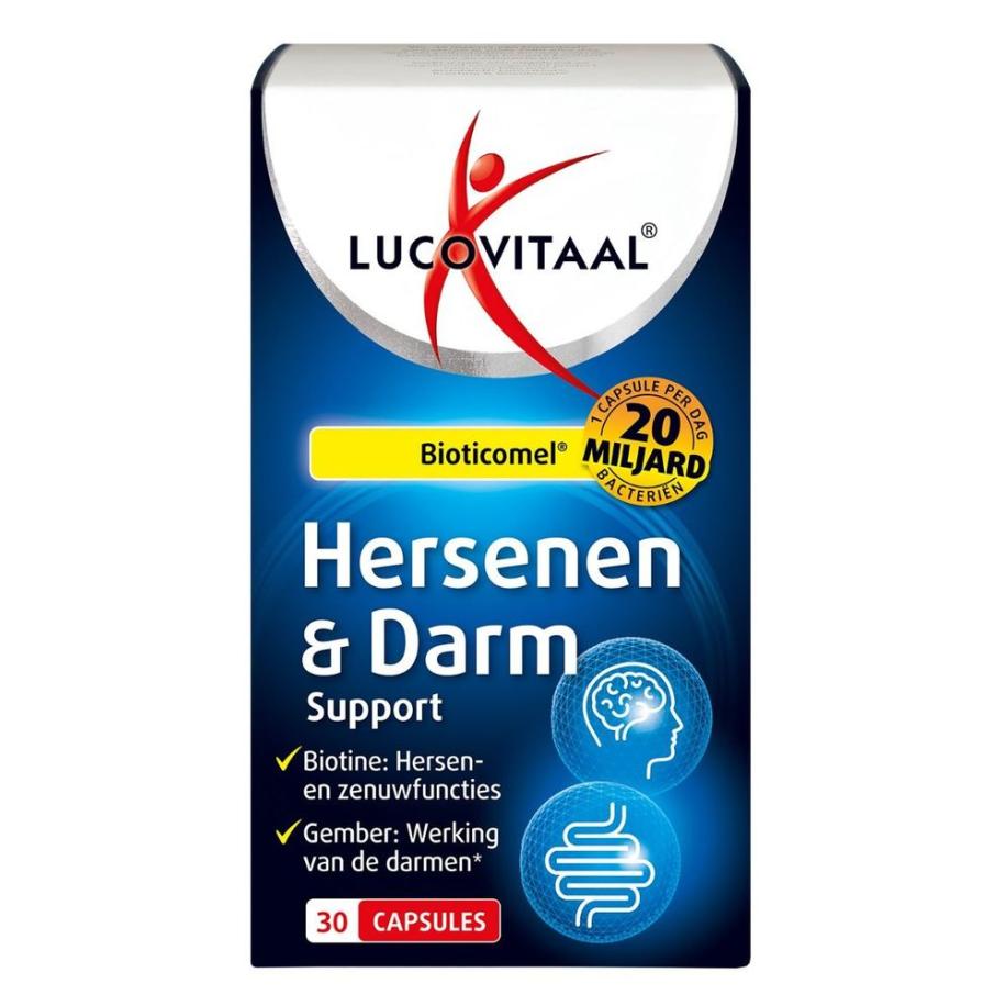 Lucovitaal Hersenen & Darm Support Capsules