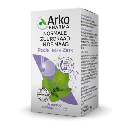 Arkocaps Rode Iep & Zink Capsules