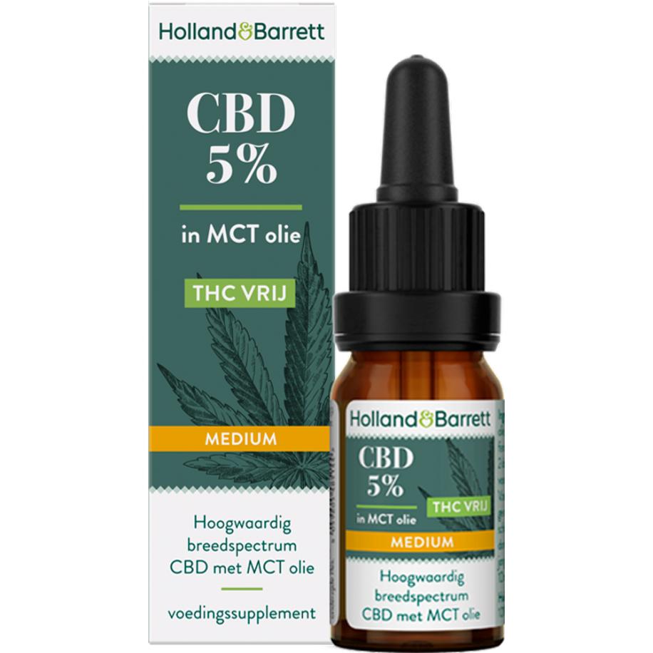Holland & Barrett CBD Olie Medium 5% (10ml)