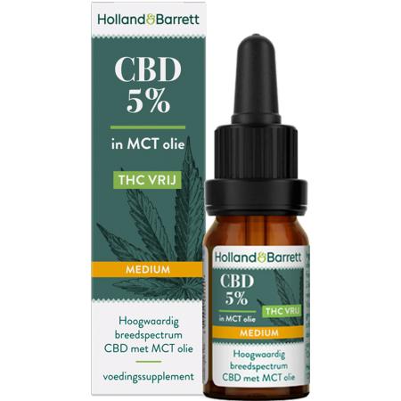Holland & Barrett CBD Olie Medium 5% (10ml)