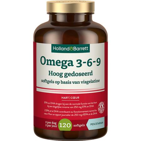 Holland & Barrett Omega 3/6/9 - 120 softgels