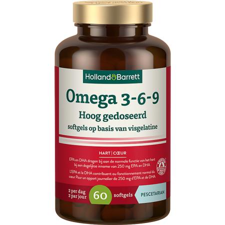 Holland & Barrett Omega 3/6/9 - 60 softgels