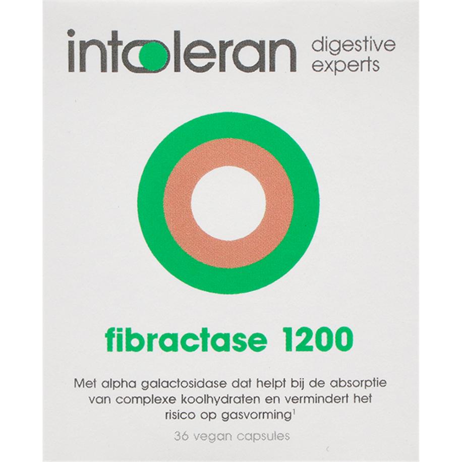 Intoleran Fibractase 1200 - 36 capsules