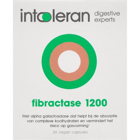 Intoleran Fibractase 1200 - 36 capsules