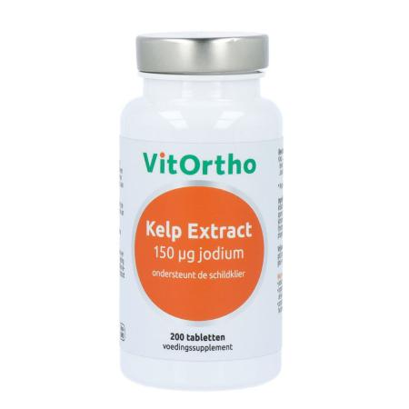 VitOrtho Kelp Extract (150mcg Jodium) Tabletten 200st