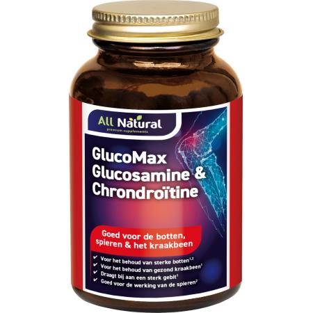 All Natural GlucoMax Glucosamine & Chondroitine Tabletten