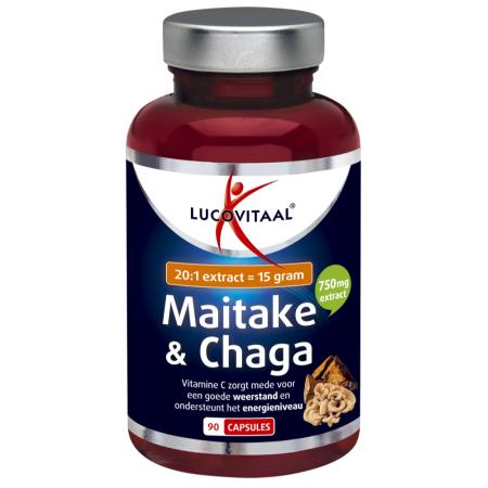 Lucovitaal Maitake & Chaga Capsules