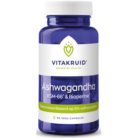 Vitakruid Ashwagandha 5% withanoliden KSM-66® & Bioperine® 60