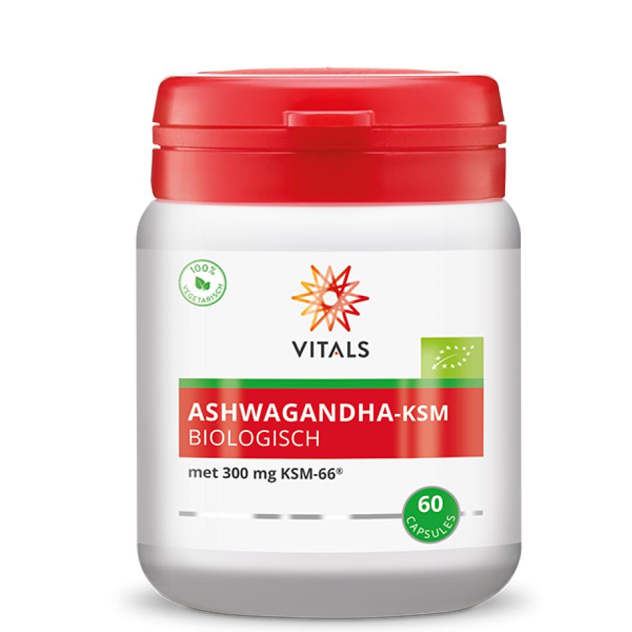 Vitals Ashwagandha-KSM Biologisch Capsules