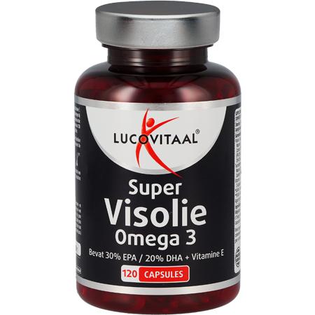 Lucovitaal Super Visolie Omega 3-6 - 120 capsules
