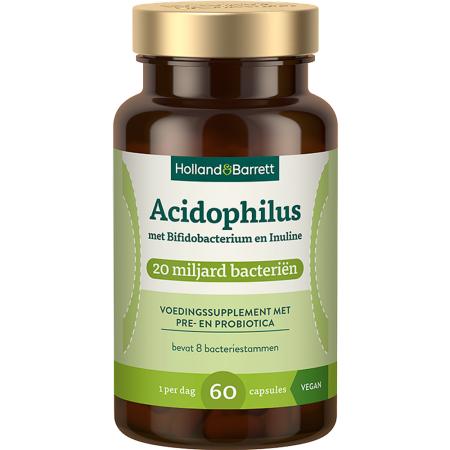 Holland & Barrett Pre en Probiotica 20 Miljard - 60 capsules