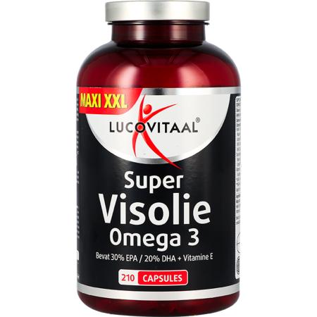 Lucovitaal Super Visolie Omega 3-6 - 210 capsules