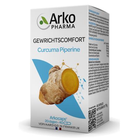 Arkocaps Curcuma Piperine Capsules