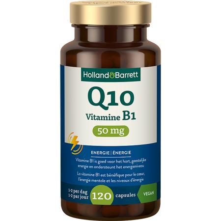 Holland & Barrett Q10 Vitamine B1 50mg - 120 capsules