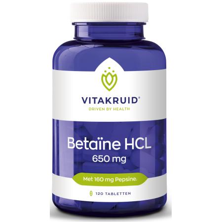 Vitakruid Betaïne HCL 650 mg Tabletten