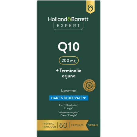 Holland & Barrett Expert Q10 200mg + Terminalia Arjuna Liposomaal - 60 capsules