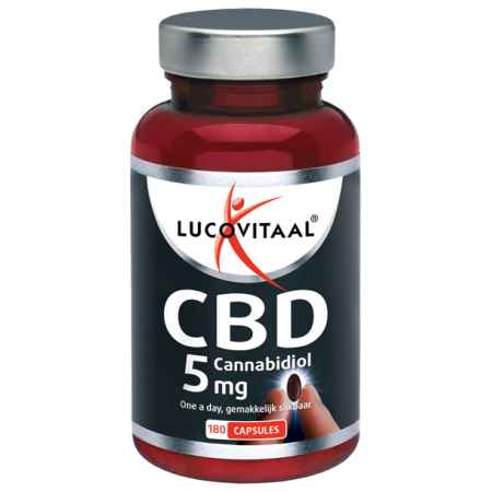 Lucovitaal CBD Cannabidiol 5mg Capsules