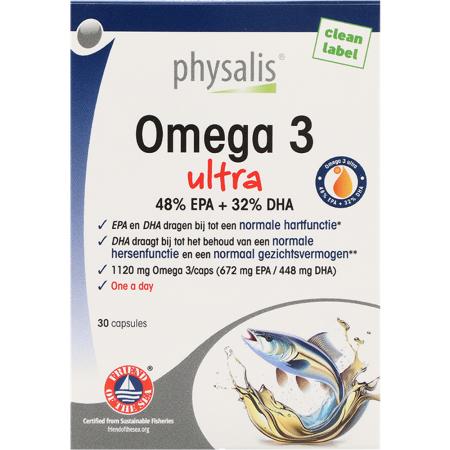 Physalis Omega 3 Ultra - 30 capsules