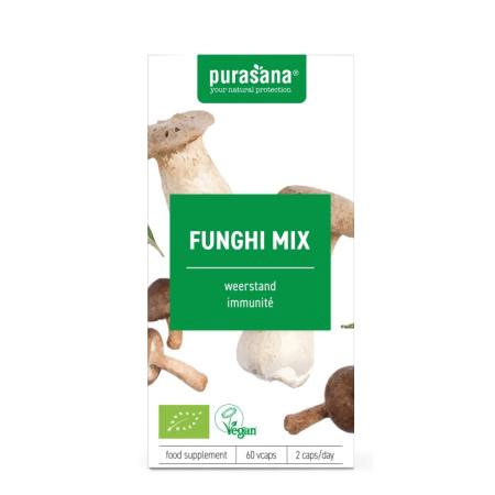 Purasana Funghi Mix Biologisch Capsules
