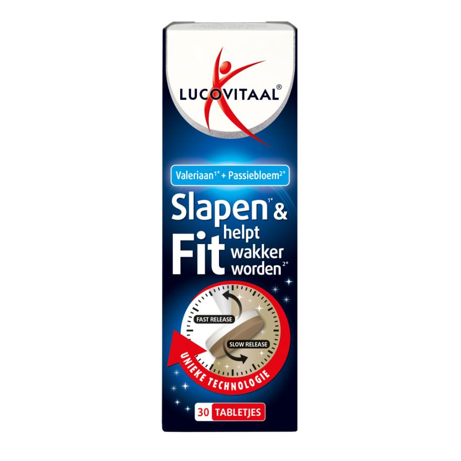 Lucovitaal Slapen & Helpt Fit Wakker Worden Tabletten