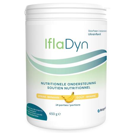 Metagenics IflaDyn Nutritionele Ondersteuning Poeder - Banaan