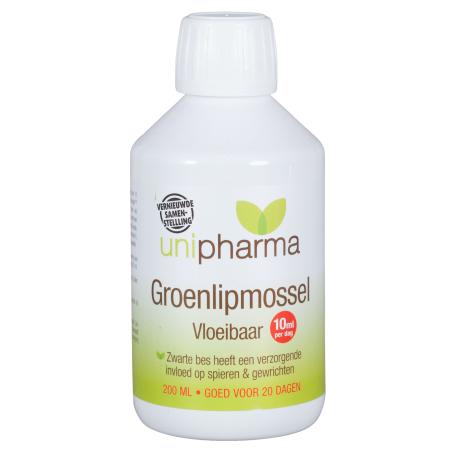 Unipharma Groenlipmossel Vloeibaar