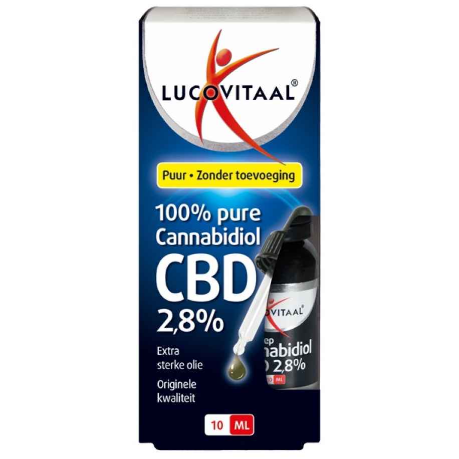 Lucovitaal Cannabidiol CBD Olie 2.8%