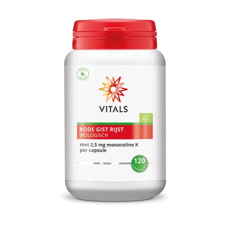 Vitals Rode Gist Rijst Biologisch Capsules