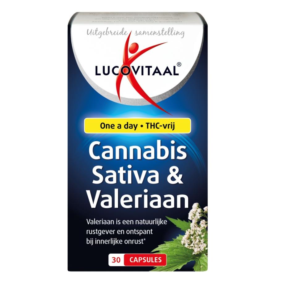 Lucovitaal Cannabis Sativa & Valeriaan