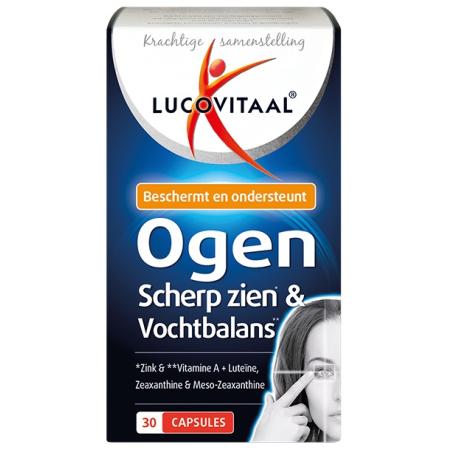 Lucovitaal Ogen, Scherp Zien & Vochtbalans Capsules