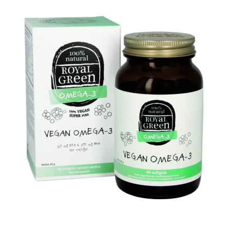 Royal Green Vegan Omega-3 Softgels