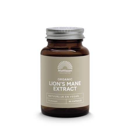 Mattisson HealthStyle Lion's Mane Extract Capsules