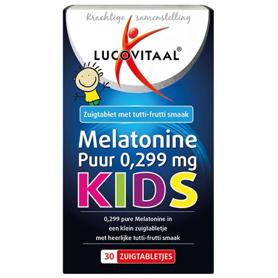 Lucovitaal Melatonine Kids Puur 0,299mg Tabletten