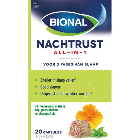 Bional Nachtrust All-In-1 Capsules