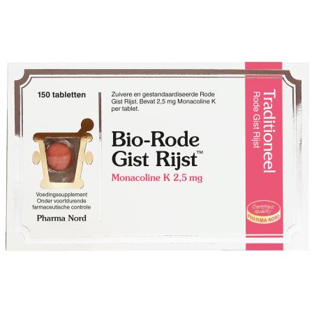 Pharma Nord Bio-Rode Gist Rijst Tabletten