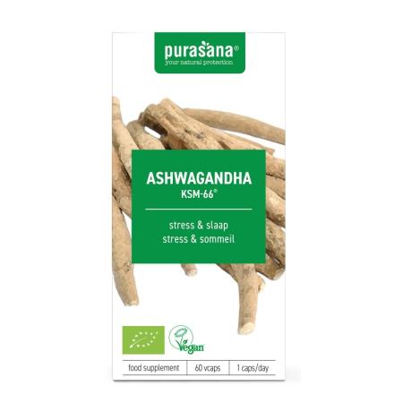 Purasana Ashwagandha Biologisch Capsules
