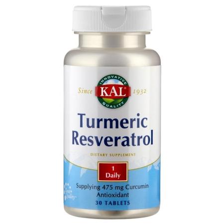 Kal Kurkuma & Resveratrol Tabletten